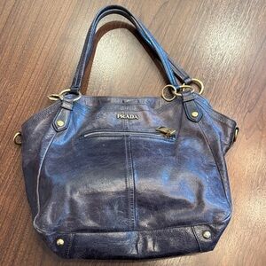 Prada Leather Shoulder Bag